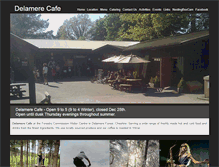 Tablet Screenshot of delamerecafe.com